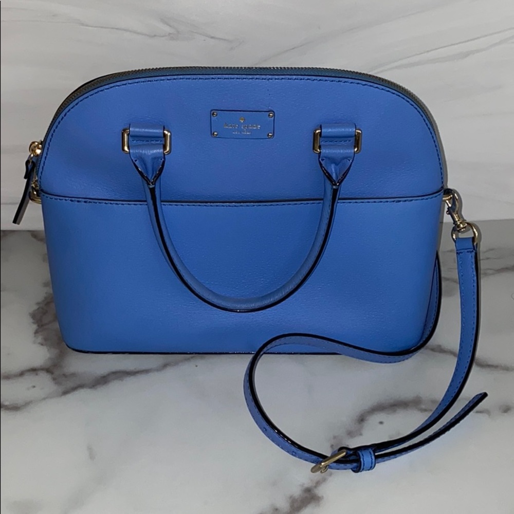 Kate Spade Blue Leather Purse